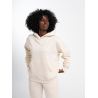BASIC Bluza z kapturem LAPARA vanilla