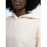 BASIC Bluza z kapturem LAPARA kość słoniowa