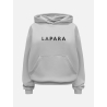 Rubre Bluza z kapturem LAPARA jasno szara