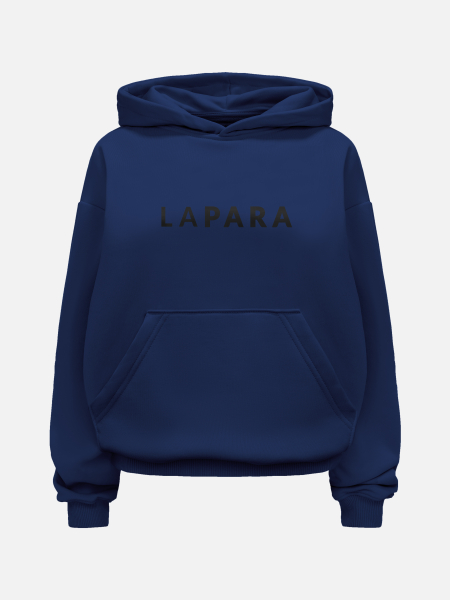 Rubre Bluza z kapturem LAPARA granatowa