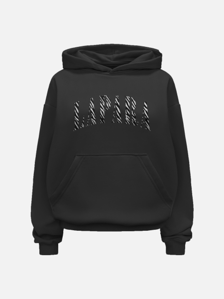 ZEBRA Bluza z kapturem LAPARA czarna