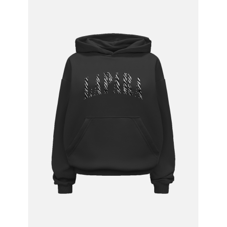 ZEBRA Bluza z kapturem LAPARA czarna