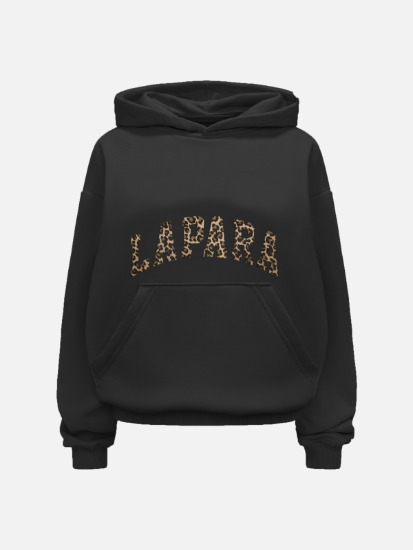 Panther Bluza z kapturem LAPARA czarna