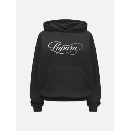 RINEA Bluza z kapturem LAPARA czarna