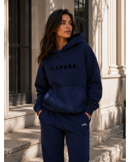 Rubre Bluza z kapturem granatowa