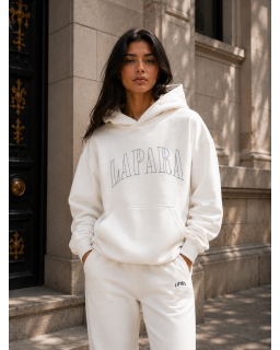 SOREL Bluza z kapturem śmietanka
